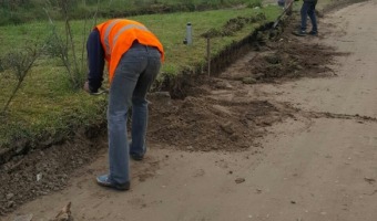 Embelleciendo los accesos de las localidades del Sur